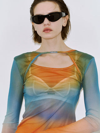 SHEER 2WAY TOPS