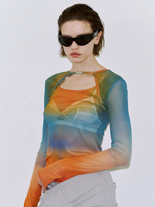 SHEER 2WAY TOPS