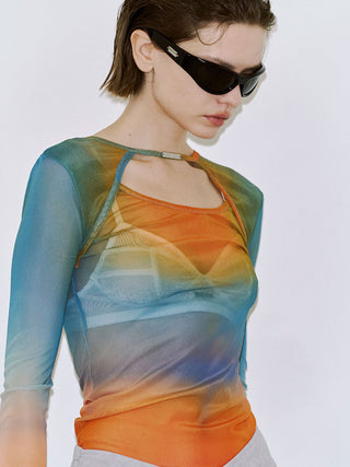 SHEER 2WAY TOPS