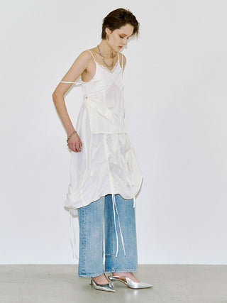 CROSS OVER LACE CAMI