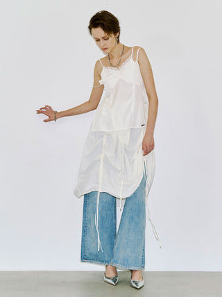 CROSS OVER LACE CAMI