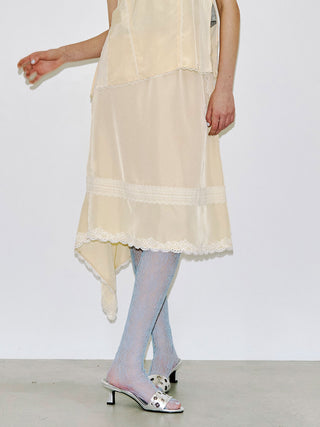 CROSS OVER LACE SKIRT