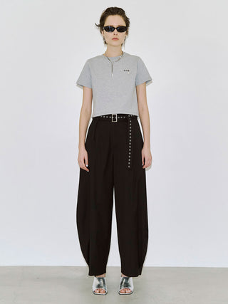 EYLET STUDS MINI TSHIRT
