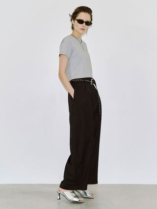 OBLIQUE TOE SANDAL