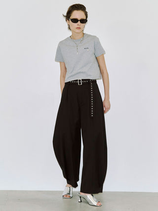 EYLET STUDS MINI TSHIRT