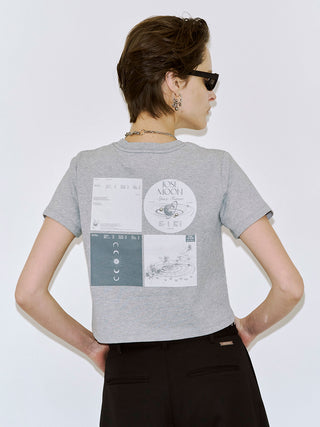 EYLET STUDS MINI TSHIRT
