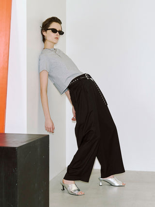 EYLET STUDS MINI TSHIRT