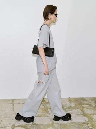 DISTORTION SHOULDER BAG