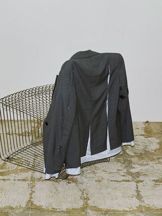 MESH COMBI DESIGN JACKET