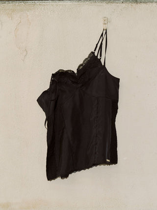 CROSS OVER LACE CAMI
