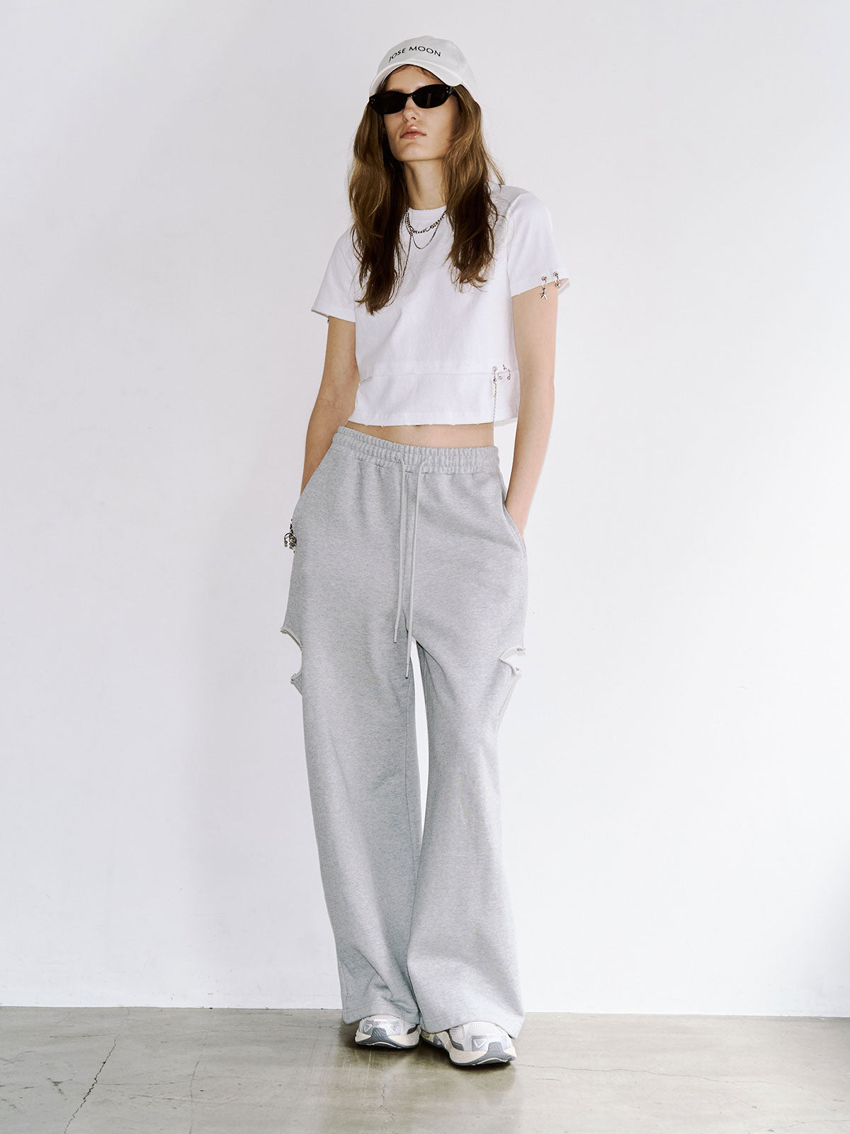 SIDE SLIT SWEAT PANTS – JOSEMOON