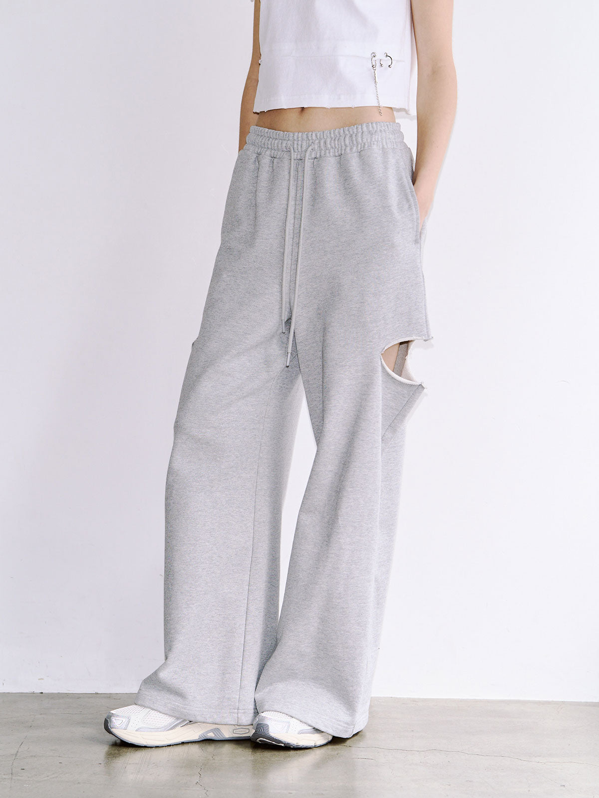 SIDE SLIT SWEAT PANTS – JOSEMOON