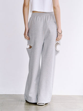 SIDE SLIT SWEAT PANTS