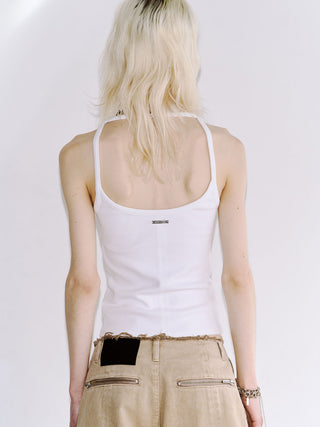 EYELET TANK TOP