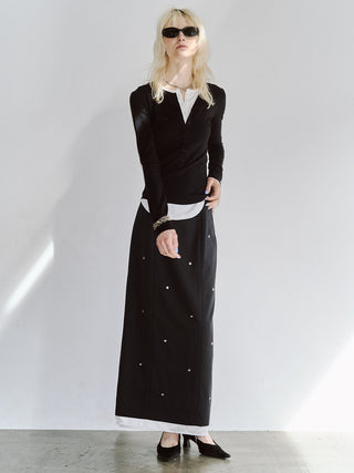EYELET SKIRT