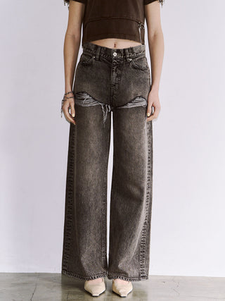 LAYERED LIKE DENIM PANTS