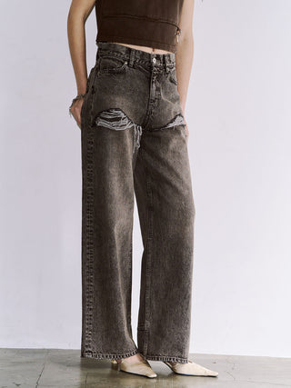 LAYERED LIKE DENIM PANTS