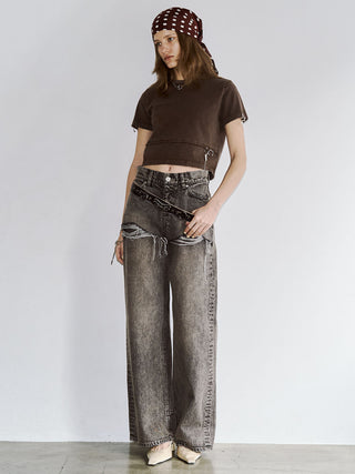 LAYERED LIKE DENIM PANTS