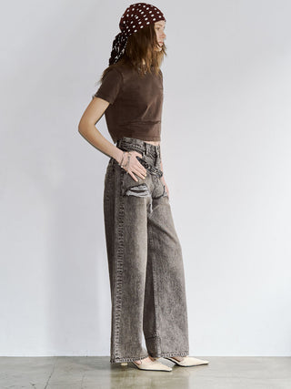 LAYERED LIKE DENIM PANTS