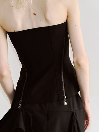 ARMURE ZIP BUSTIER