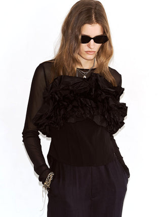 BOUQUET FRILL TOPS