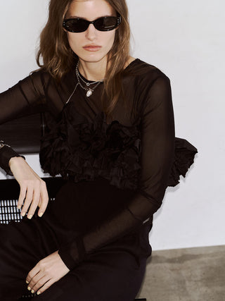 BOUQUET FRILL TOPS