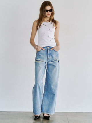 LAYERED LIKE DENIM PANTS