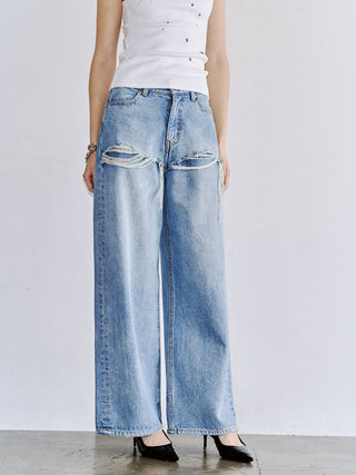 LAYERED LIKE DENIM PANTS