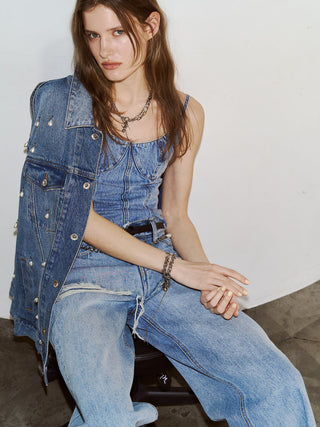 LAYERED LIKE DENIM PANTS