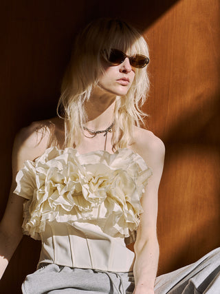 BOUQUET FRILL TOPS