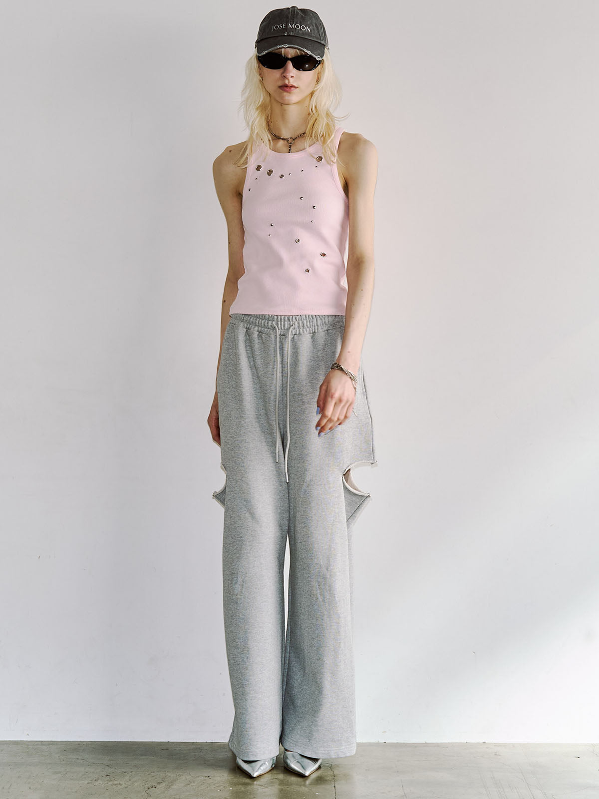 EYELET TANK TOP – JOSEMOON