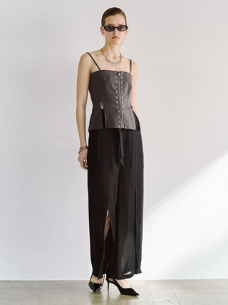 ARMURE ZIP BUSTIER