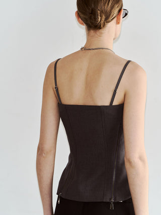 ARMURE ZIP BUSTIER
