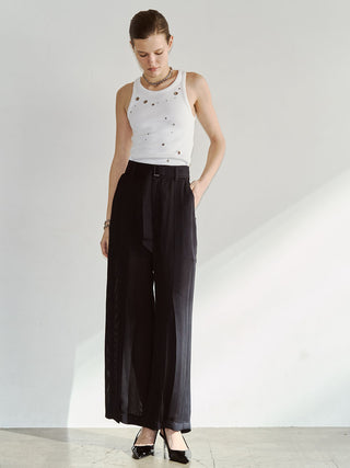 SHEER CUTTING PANTS