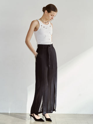 SHEER CUTTING PANTS