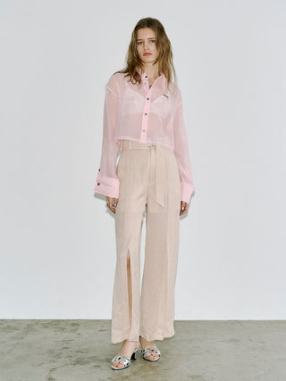 SHEER CUTTING PANTS