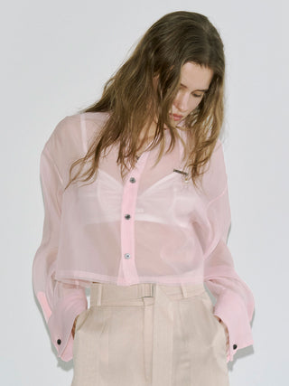 SHEER JOSEMOON SHORT SHIRTS