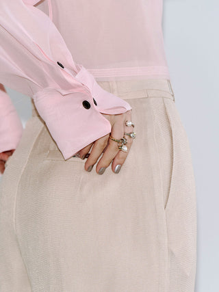 SHEER CUTTING PANTS