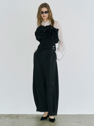 SHEER JOSEMOON SHORT SHIRTS