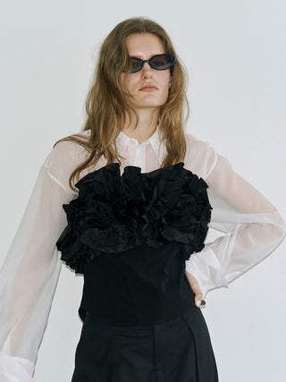 BOUQUET FRILL TOPS