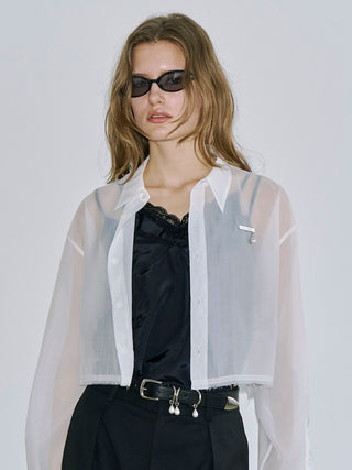 SHEER JOSEMOON SHORT SHIRTS