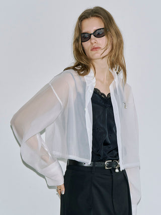 SHEER JOSEMOON SHORT SHIRTS