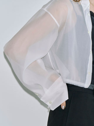 SHEER JOSEMOON SHORT SHIRTS