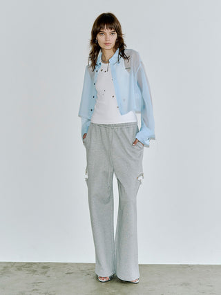 SHEER JOSEMOON SHORT SHIRTS