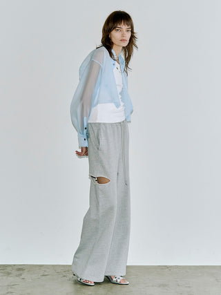 SHEER JOSEMOON SHORT SHIRTS