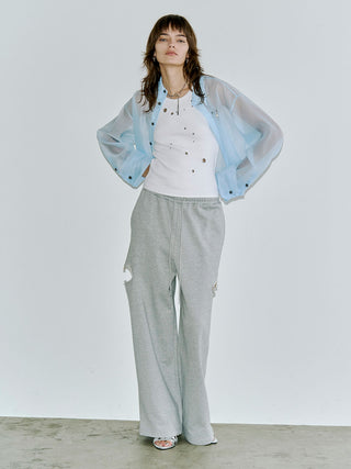 SHEER JOSEMOON SHORT SHIRTS