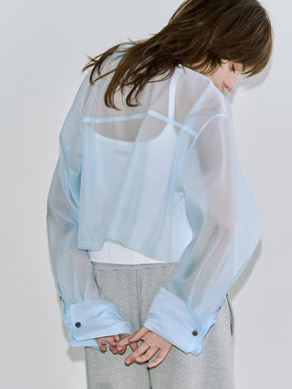 SHEER JOSEMOON SHORT SHIRTS