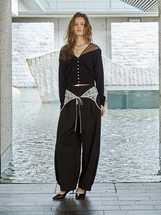 SUPER WIDE LEG PANTS