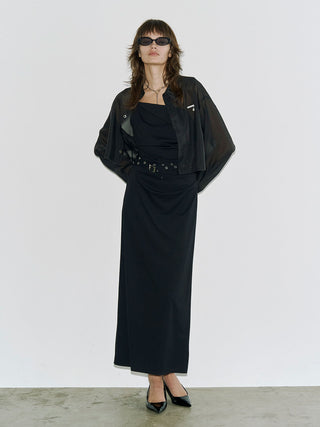 SHEER JOSEMOON SHORT SHIRTS