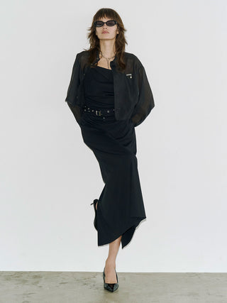 SHEER JOSEMOON SHORT SHIRTS